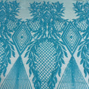 Alpica Geometric Stretch Sequins Fabric