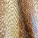 Viper Sopythana Embossed Faux Snake Skin Vinyl Fabric