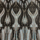 Alina Damask Stretch Sequins Fabric