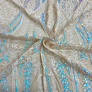 Alina Damask Stretch Sequins Fabric