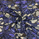 Giselle Multicolor Floral Stretch Sequins Fabric