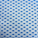 Flocked Polka Dot Mesh Fabric