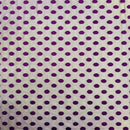 Flocked Polka Dot Mesh Fabric