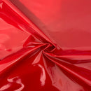 Patent Faux Leather Apparel Vinyl Fabric