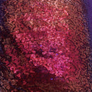 Iridescent All Over Sequins Fabric