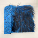Husky Print Long Pile Shaggy Faux Fur Fabric
