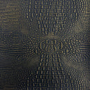 Mugger Two Tone Gator Faux Leather Vinyl Fabric