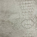 Mugger Two Tone Gator Faux Leather Vinyl Fabric
