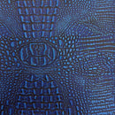 Mugger Two Tone Gator Faux Leather Vinyl Fabric