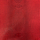 Aussie 3D Embossed Gator Vinyl Fabric