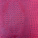 Aussie 3D Embossed Gator Vinyl Fabric