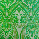 Catina Damask Stretch Sequins Fabric
