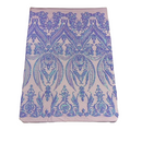 Catina Damask Stretch Sequins Fabric