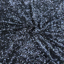 Sequins Embroidered Stretch Velvet Rodeo Fabric