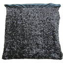Sequins Embroidered Stretch Velvet Rodeo Fabric