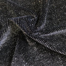 Sparkle Glitter Lurex Stretch Velvet Fabric