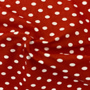 Mini Polka Dot Printed Poly Cotton Fabric