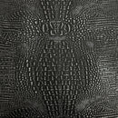 Mugger Two Tone Gator Faux Leather Vinyl Fabric