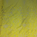 Alta Striped Damask Stretch Sequins Fabric