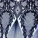 Alpica Geometric Stretch Sequins Fabric