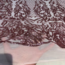 Luna Stretch Sequins Fabric