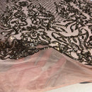 Luna Stretch Sequins Fabric