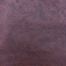 Western Floral PU Faux Leather Vinyl Fabric