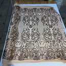 Luna Stretch Sequins Fabric