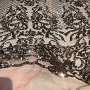 Luna Stretch Sequins Fabric