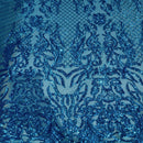 Luna Stretch Sequins Fabric