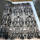 Luna Stretch Sequins Fabric