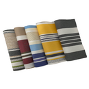 Multi Striped Oak 100% Waterproof Outdoor Canvas Patio Fabric