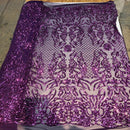 Luna Stretch Sequins Fabric