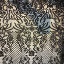 Luna Stretch Sequins Fabric