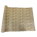Leopard Print Glitter Canvas Vinyl Fabric