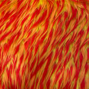 Three Spike Shaggy Faux Fur Fabric