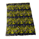 Multicolor Rainbow Leopard Print Faux Fur Fabric