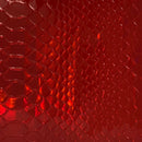 Iridescent Viper Sopythana Snake Skin Vinyl Fabric