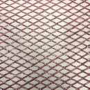 Diamond Pattern Sequins Stretch Mesh Fabric