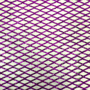 Diamond Pattern Sequins Stretch Mesh Fabric