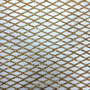 Diamond Pattern Sequins Stretch Mesh Fabric