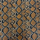 Caicos Snake Skin Faux Leather Vinyl Fabric