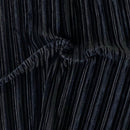 Pleated Stretch Velvet Spandex Fabric
