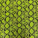 Caicos Snake Skin Faux Leather Vinyl Fabric