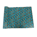 Caicos Snake Skin Faux Leather Vinyl Fabric