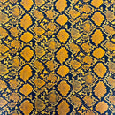 Caicos Snake Skin Faux Leather Vinyl Fabric