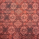 ATXSH Western Geo Medallions Brick Cotton 44"/45" Fabric Per Yard