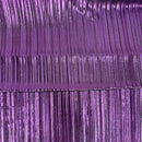 Metallic Pleated Foil Spandex Fabric