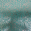 Sahara Leopard Foil Print Nylon Spandex Fabric