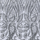 Nebill Stretch Sequins Lace Fabric